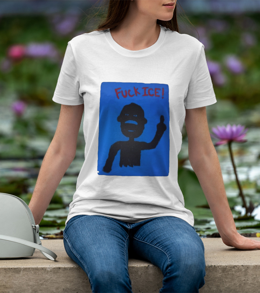 Kid Cudi Protest Message Blue T-Shirt