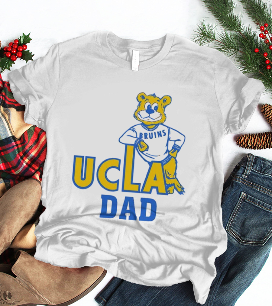 UCLA Dad Bruins Bear Mascot Official Mark Cuban T-Shirt