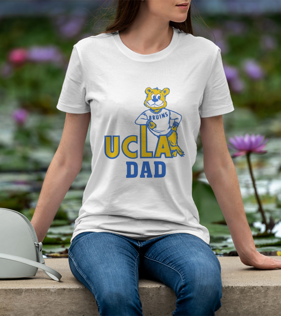 UCLA Dad Bruins Bear Mascot Official Mark Cuban T-Shirt