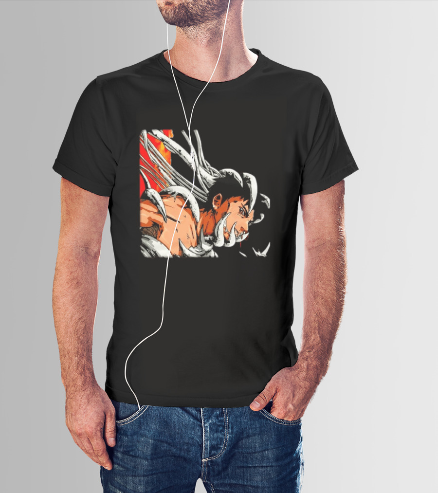 Obito Battle Mode Fourth Great Ninja War Scene Naruto Anime T-Shirt