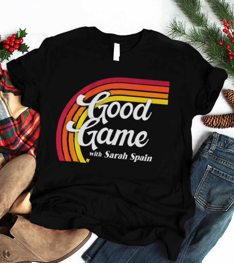 Good Game With Sarah Spain Vintage Rainbow T-Shirt