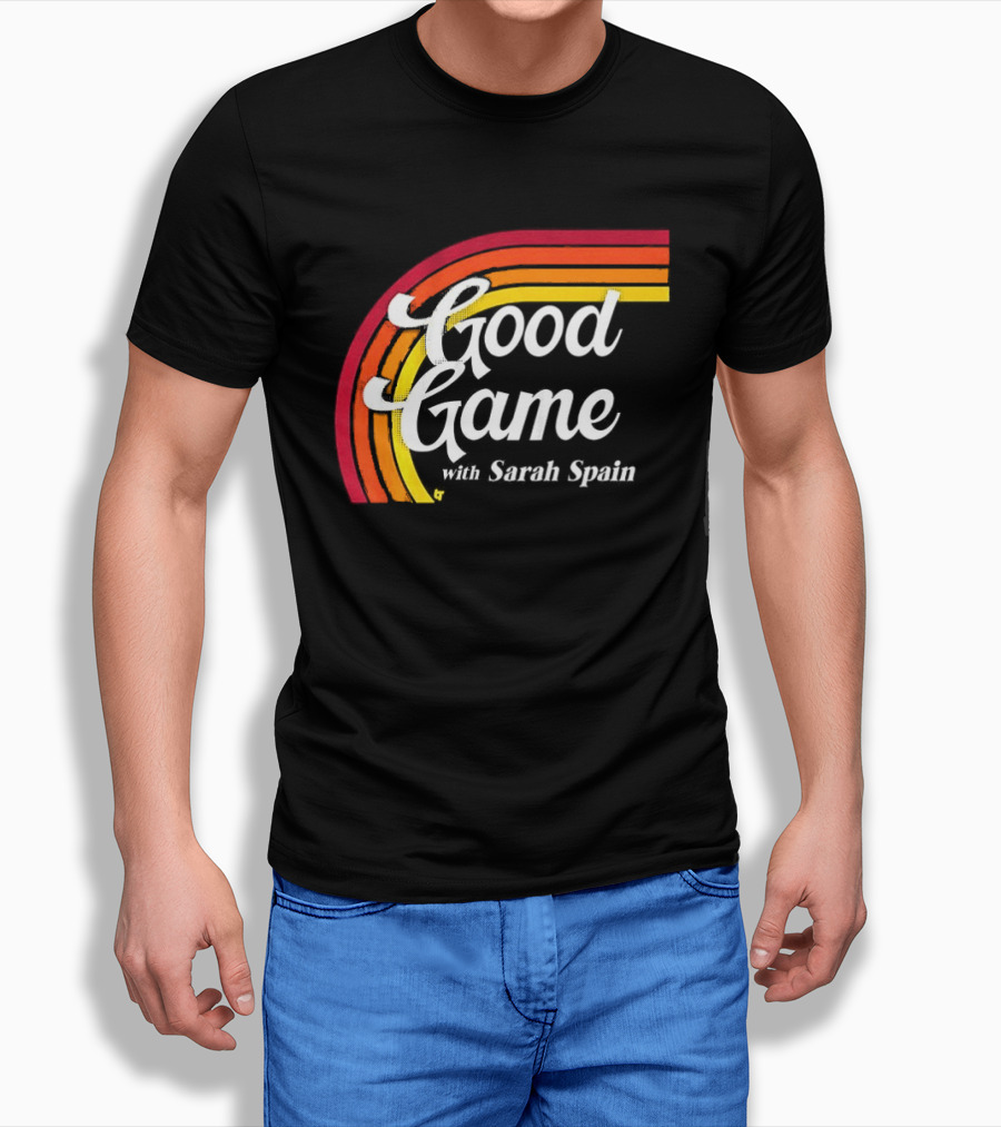 Good Game With Sarah Spain Vintage Rainbow T-Shirt
