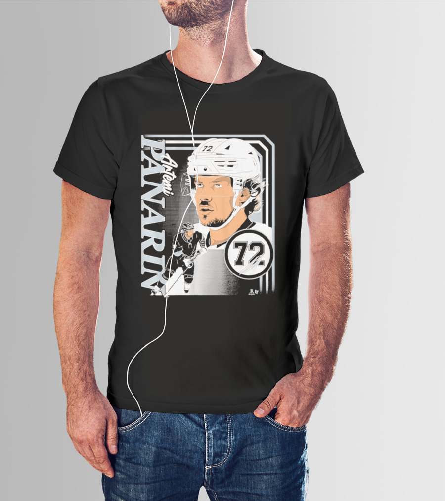 Artemi Panarin 72 LA Hockey Frame T-Shirt