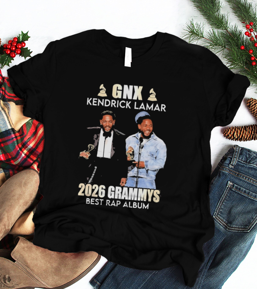 Kendrick Lamar GNX 2026 Grammys Best Rap Album T-Shirt