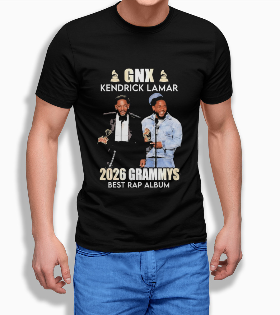 Kendrick Lamar GNX 2026 Grammys Best Rap Album T-Shirt