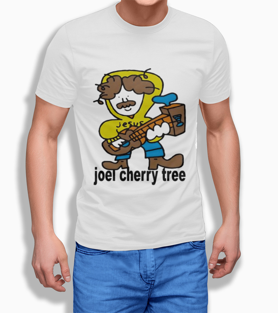 Jesus Joel Cherry Tree Guitar T-Shirt