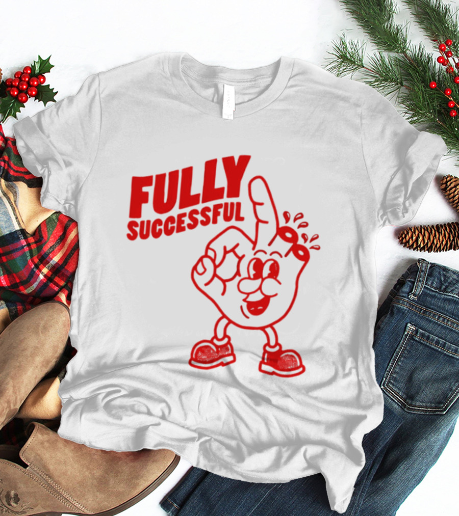 NPS Fully Successful Hand OK Gesture Cartoon T-Shirt