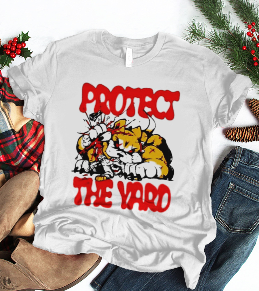 Protect The Yard Aggressive Dog Fighting T-Shirt