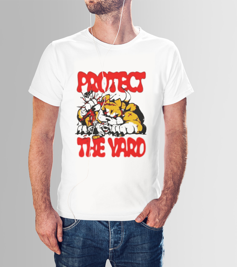 Protect The Yard Aggressive Dog Fighting T-Shirt