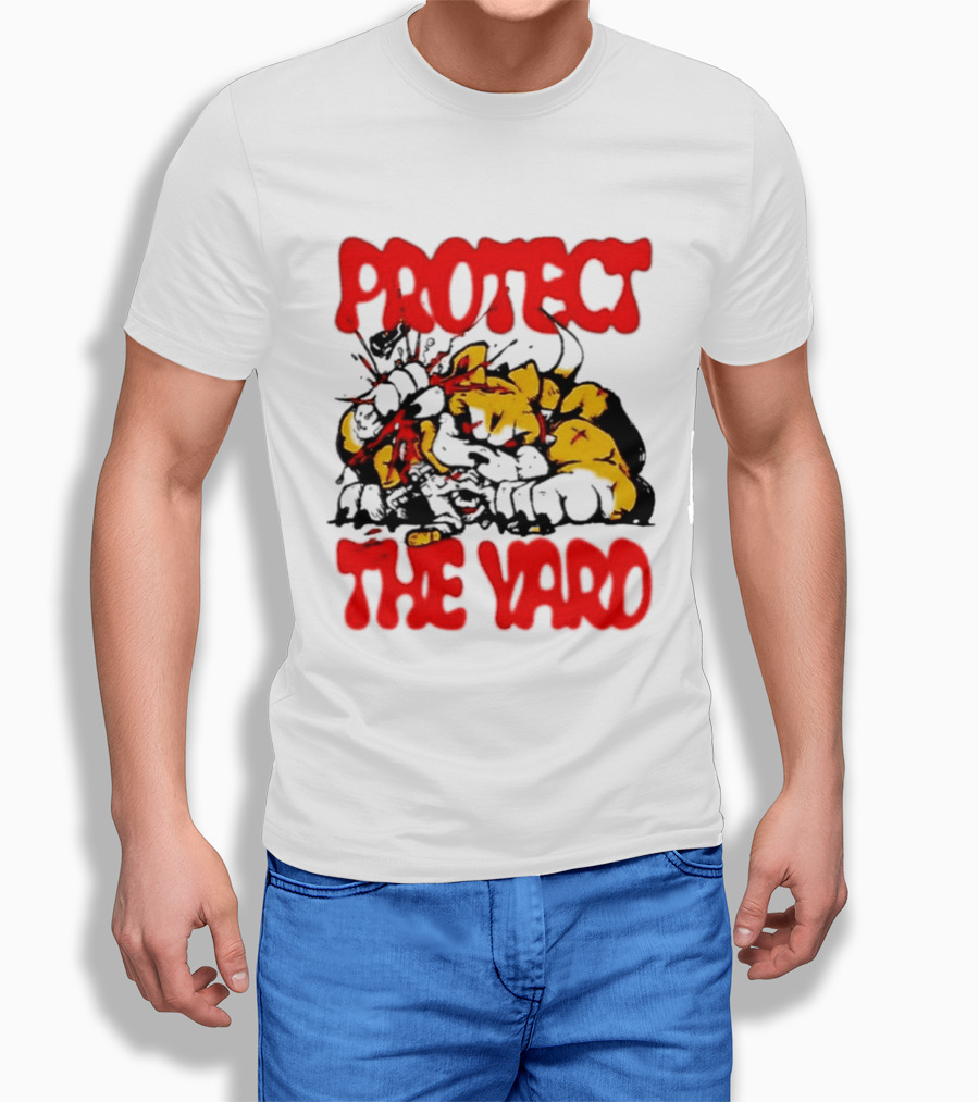 Protect The Yard Aggressive Dog Fighting T-Shirt