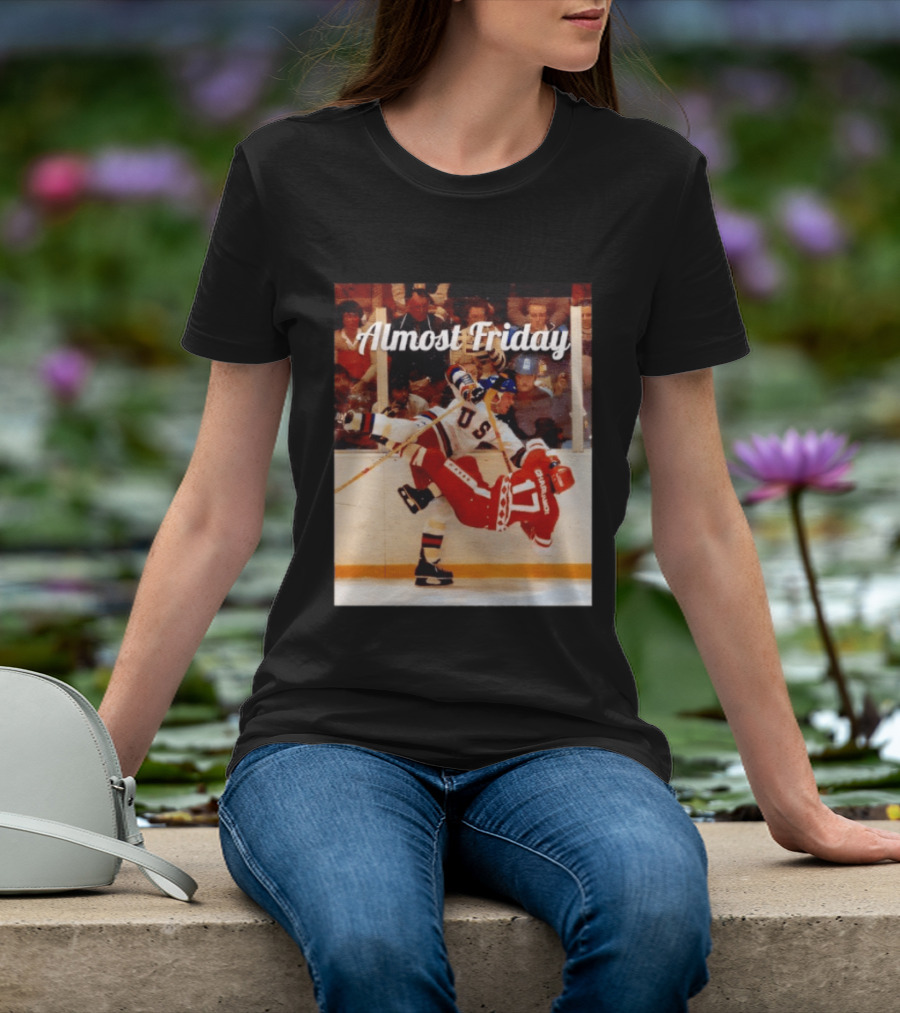 Almost Friday USA Hockey Miracle Hit T-Shirt