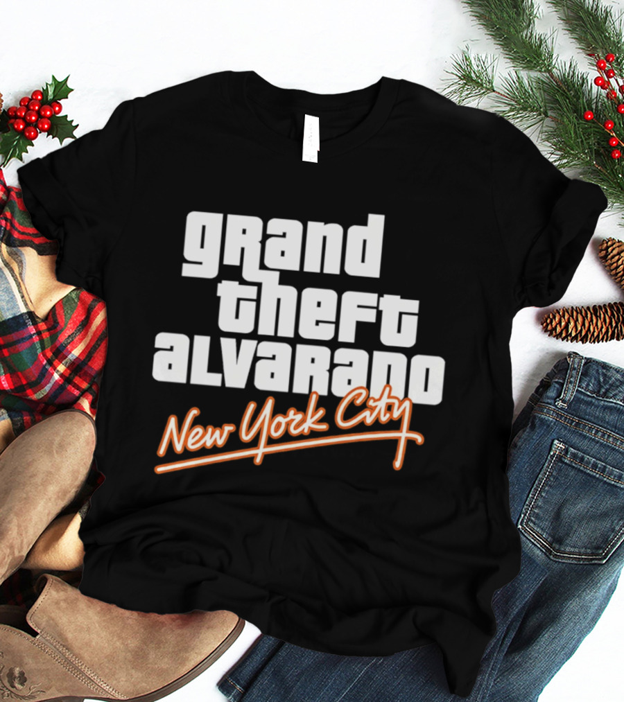 Grand Theft Alvarado New York City Knicks T-Shirt