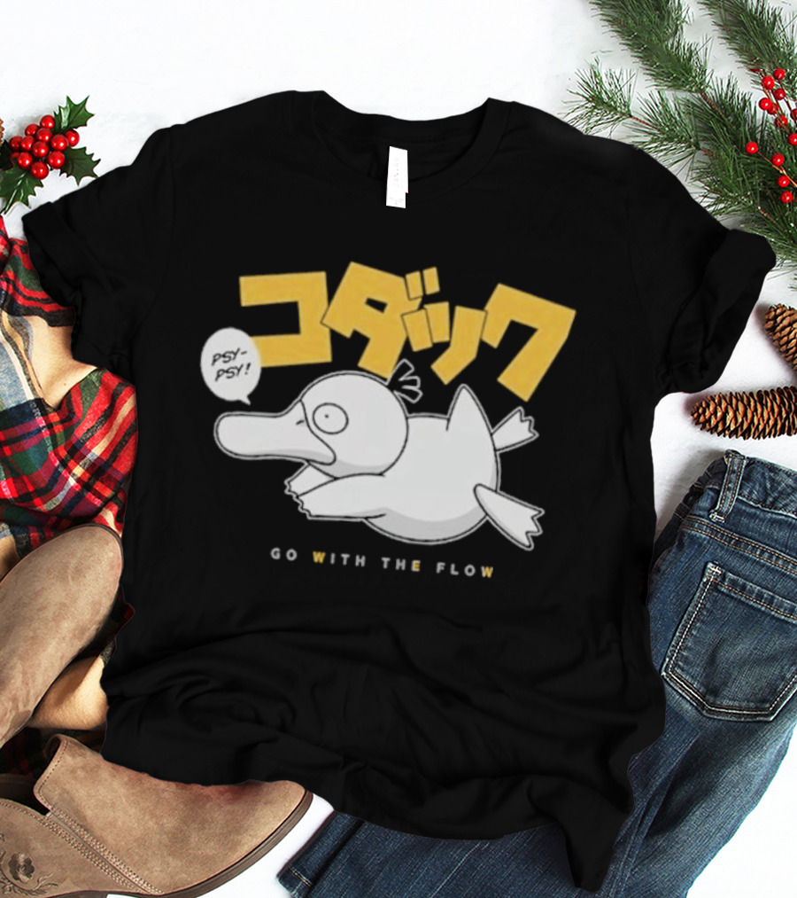 Pokémon Psyduck Go With The Flow T-Shirt