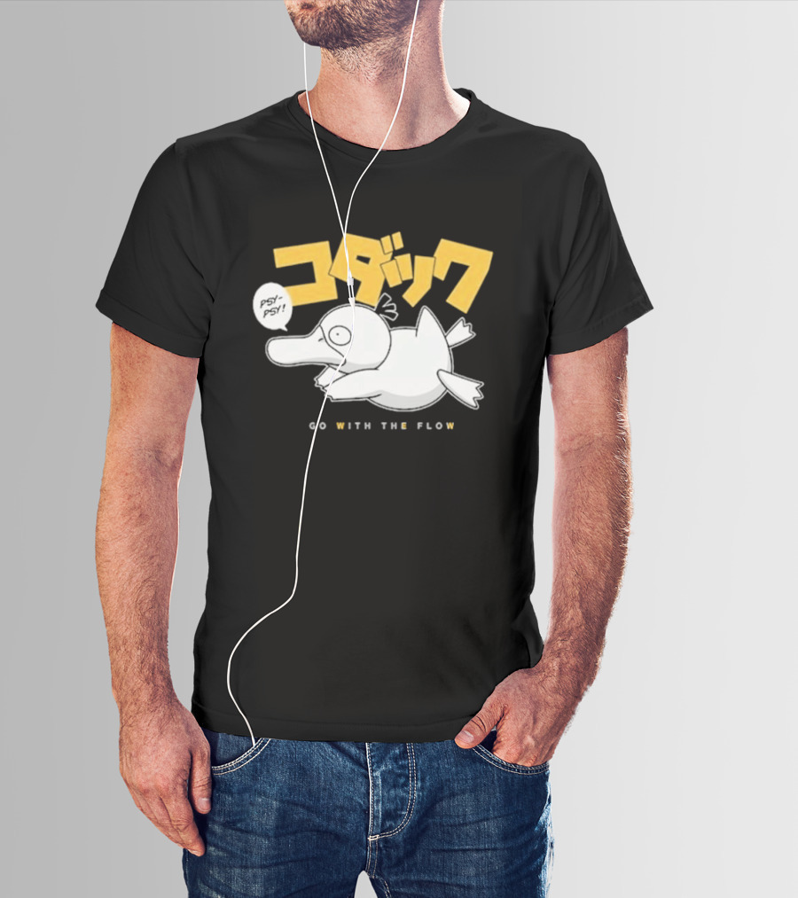 Pokémon Psyduck Go With The Flow T-Shirt