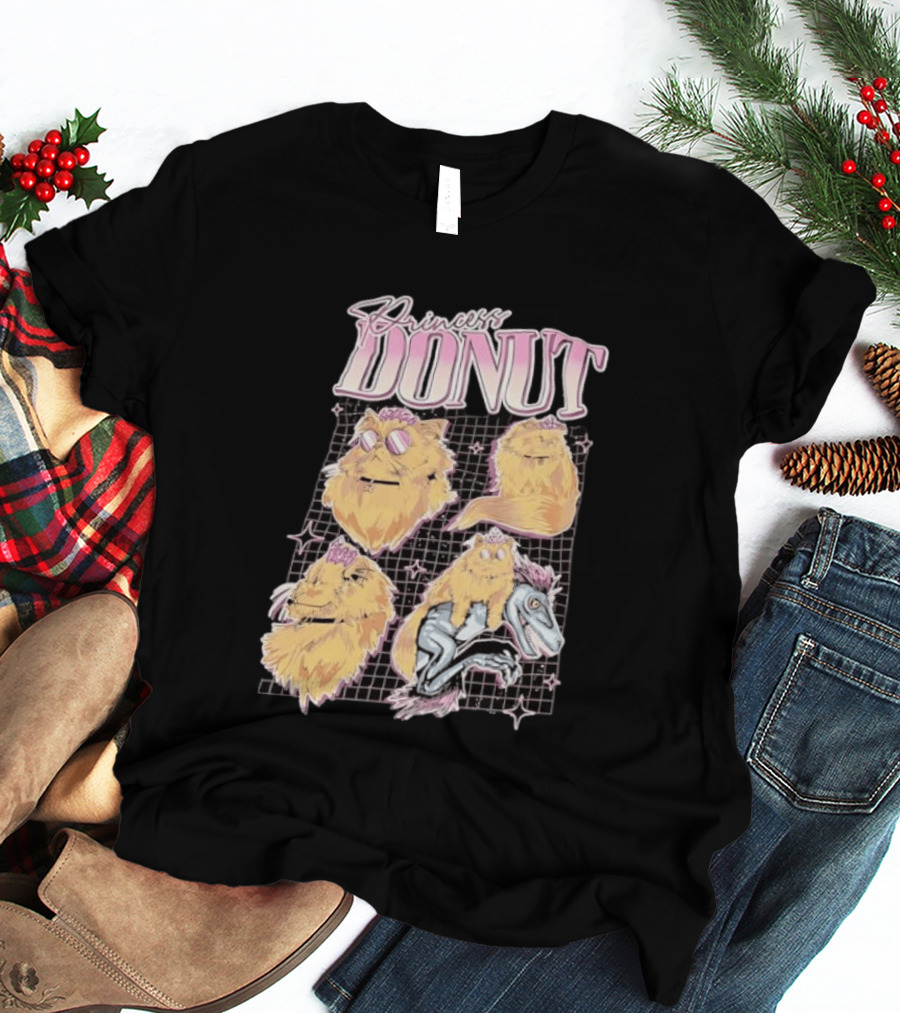 Princess Donut Collage Dungeon Crawler Carl Cat T-Shirt