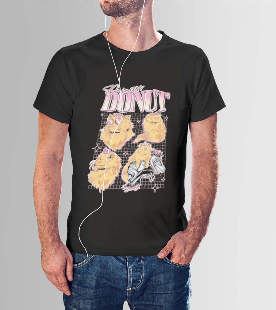 Princess Donut Collage Dungeon Crawler Carl Cat T-Shirt