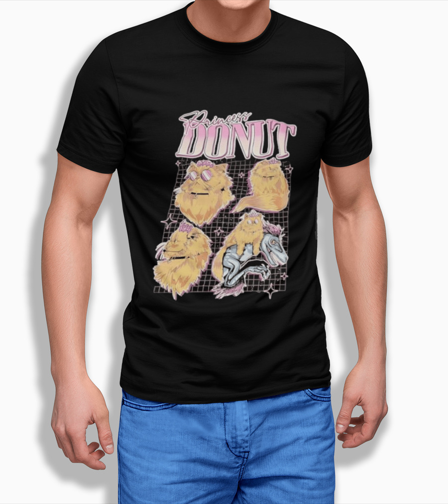 Princess Donut Collage Dungeon Crawler Carl Cat T-Shirt