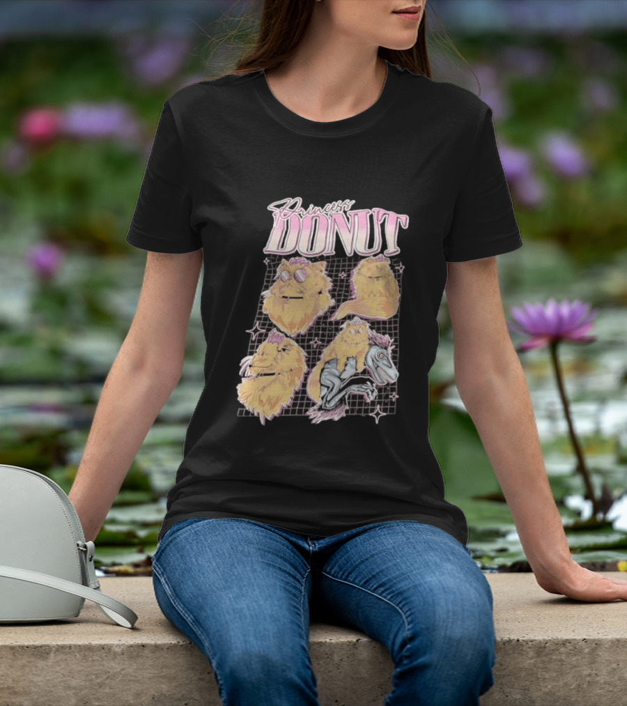 Princess Donut Collage Dungeon Crawler Carl Cat T-Shirt