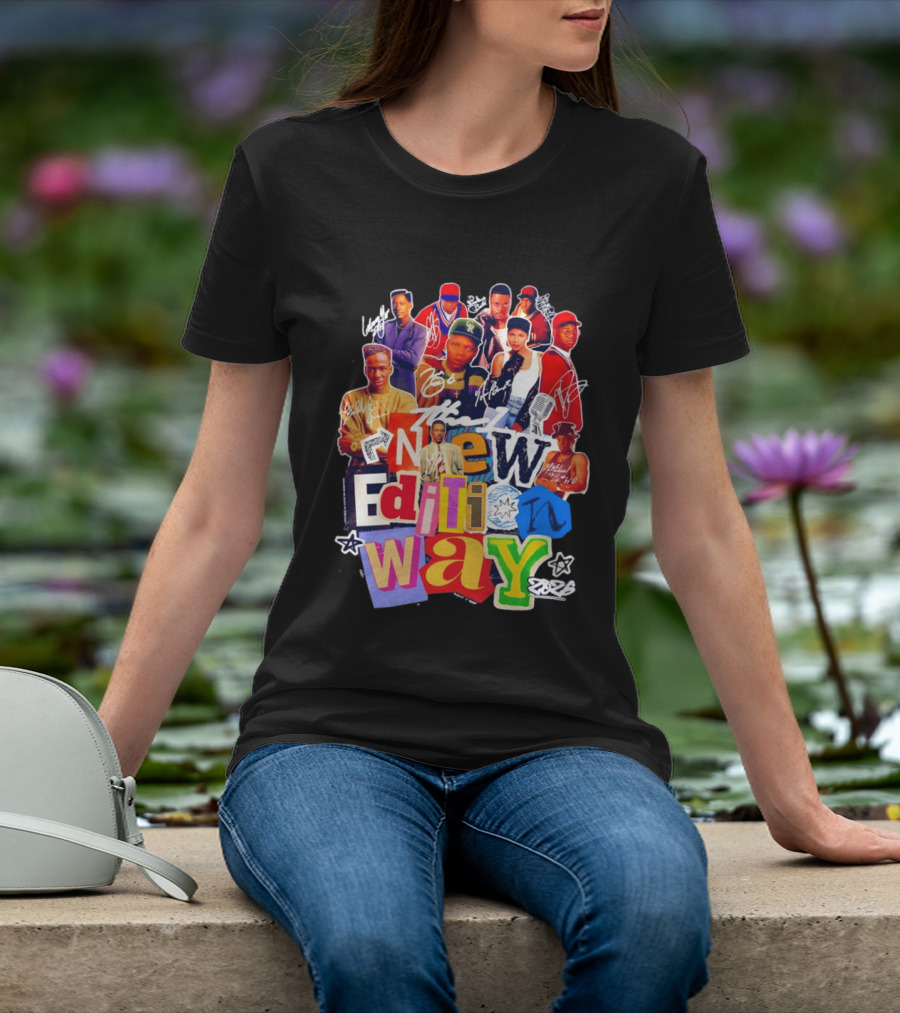 New Edition 2026 Signatures Collage T-Shirt