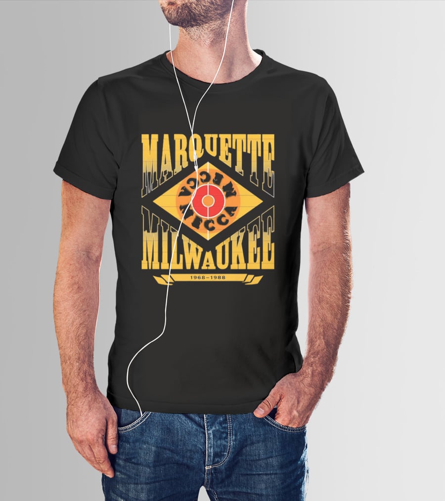 Marquette Golden Eagles Basketball MECCA Milwaukee T-Shirt