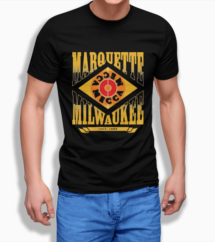 Marquette Golden Eagles Basketball MECCA Milwaukee T-Shirt