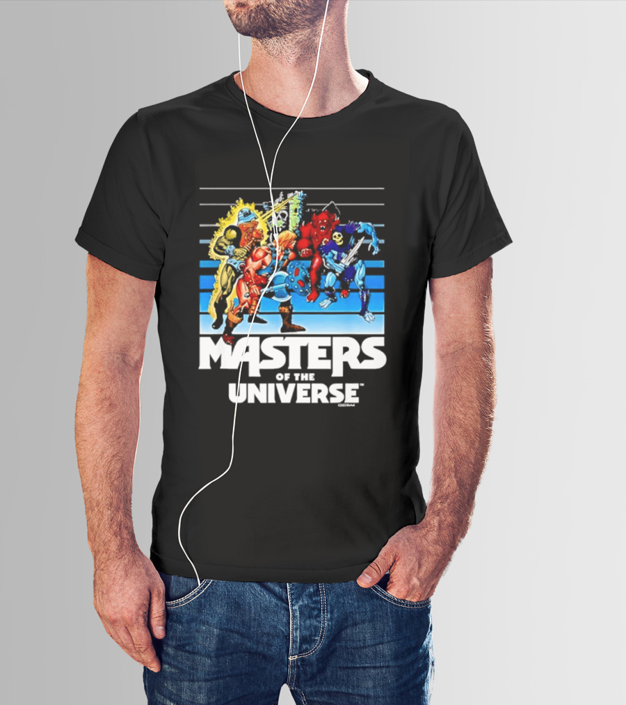 Masters Of The Universe He Man Skeletor And Characters Clash T-Shirt