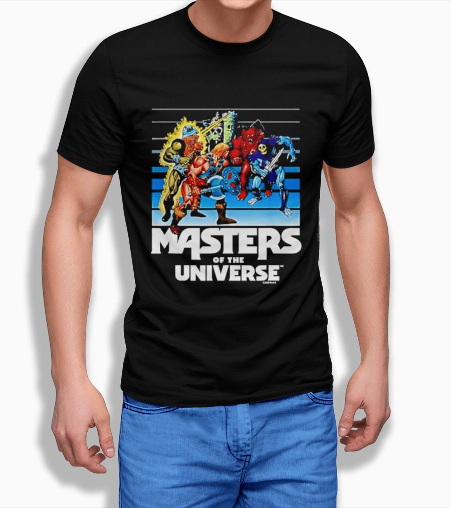Masters Of The Universe He Man Skeletor And Characters Clash T-Shirt