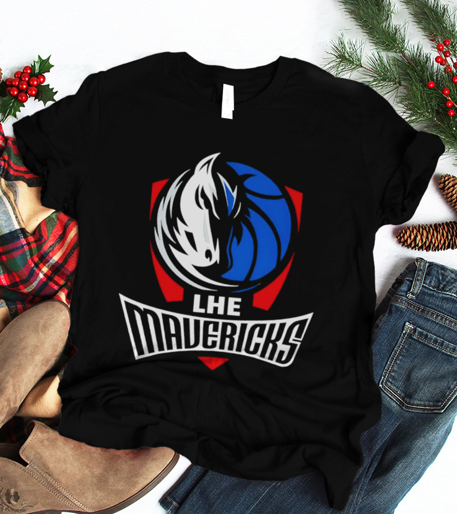 LHE Mavericks Dallas Mavericks Basketball Team T-Shirt