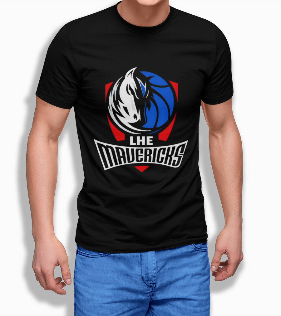 LHE Mavericks Dallas Mavericks Basketball Team T-Shirt