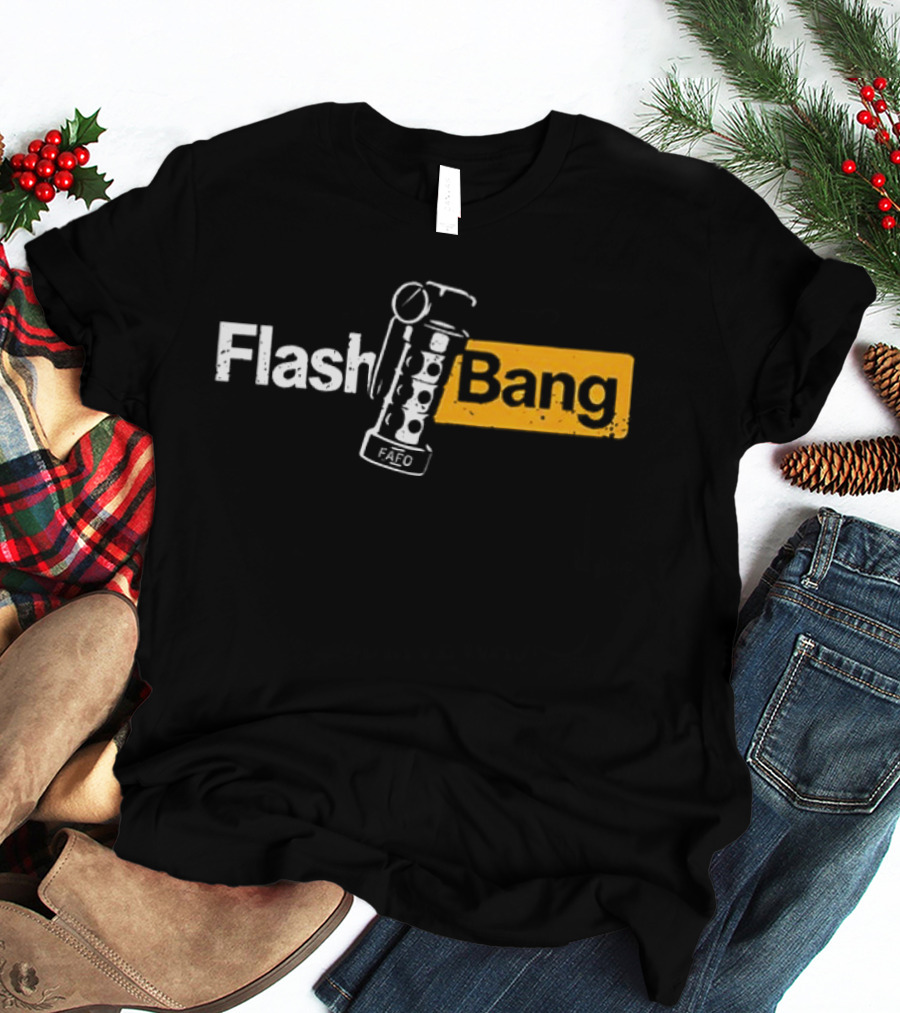 Flash Bang FAFO Grenade Concept T-Shirt
