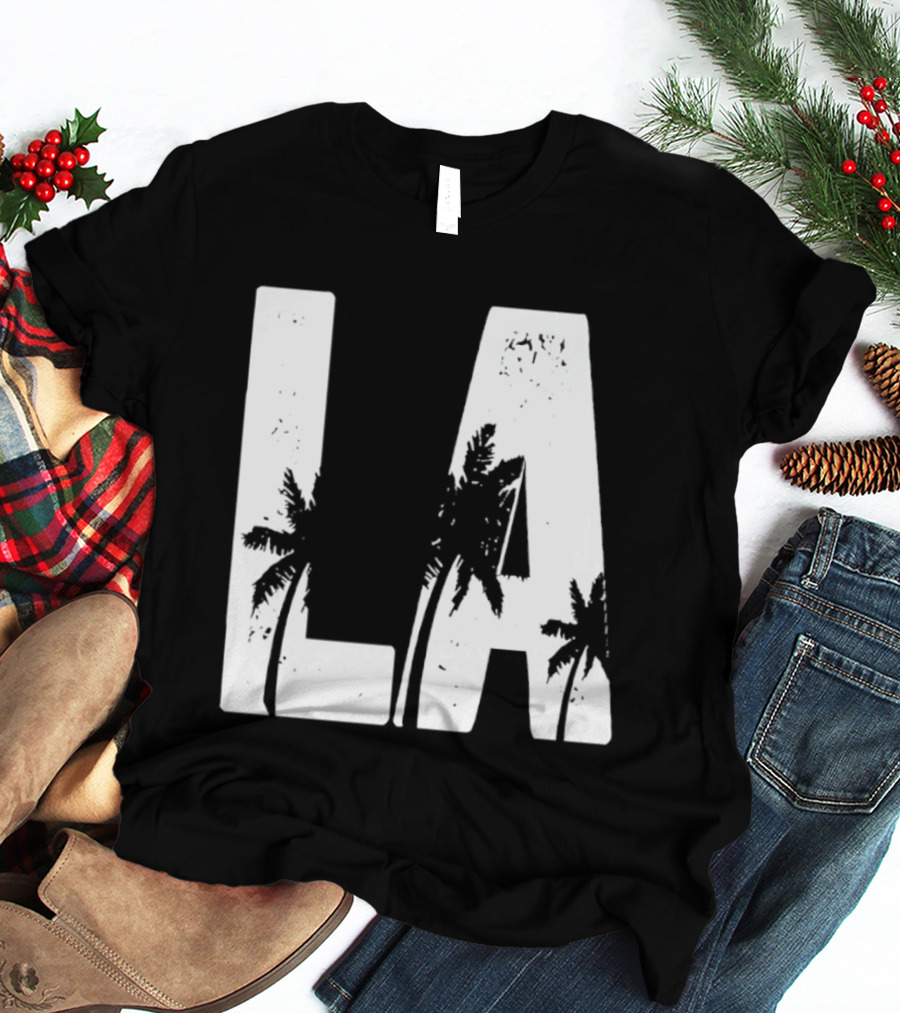 LA Los Angeles Palm Trees T-Shirt
