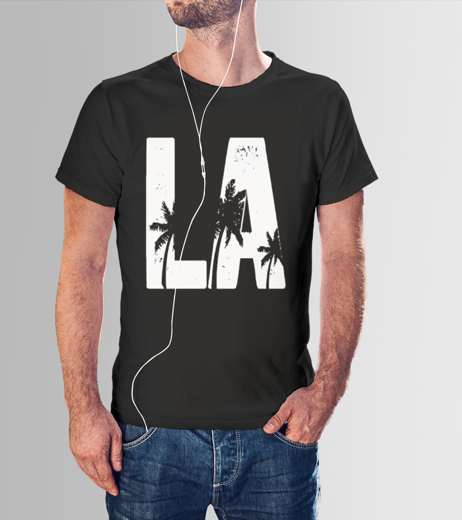 LA Los Angeles Palm Trees T-Shirt