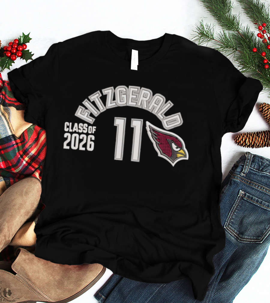 Fitzgerald 11 Class Of 2026 Arizona Cardinals T-Shirt