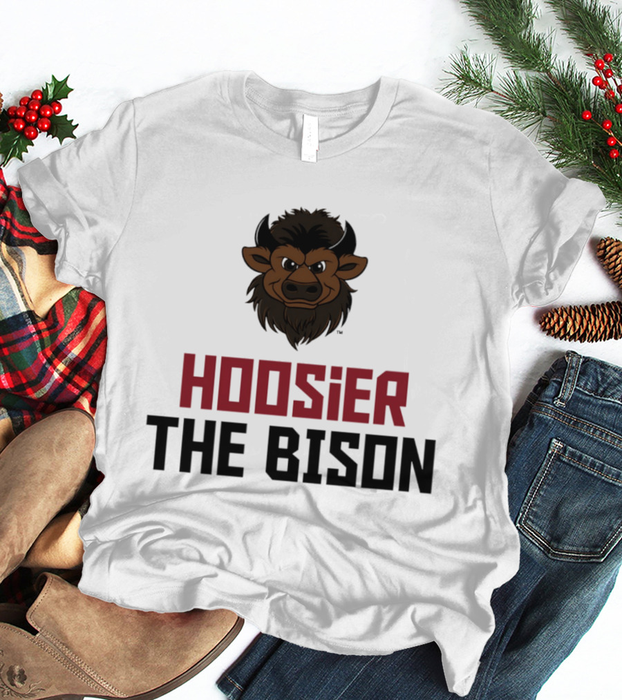 Hoosier The Bison Indiana Squared Off T-Shirt