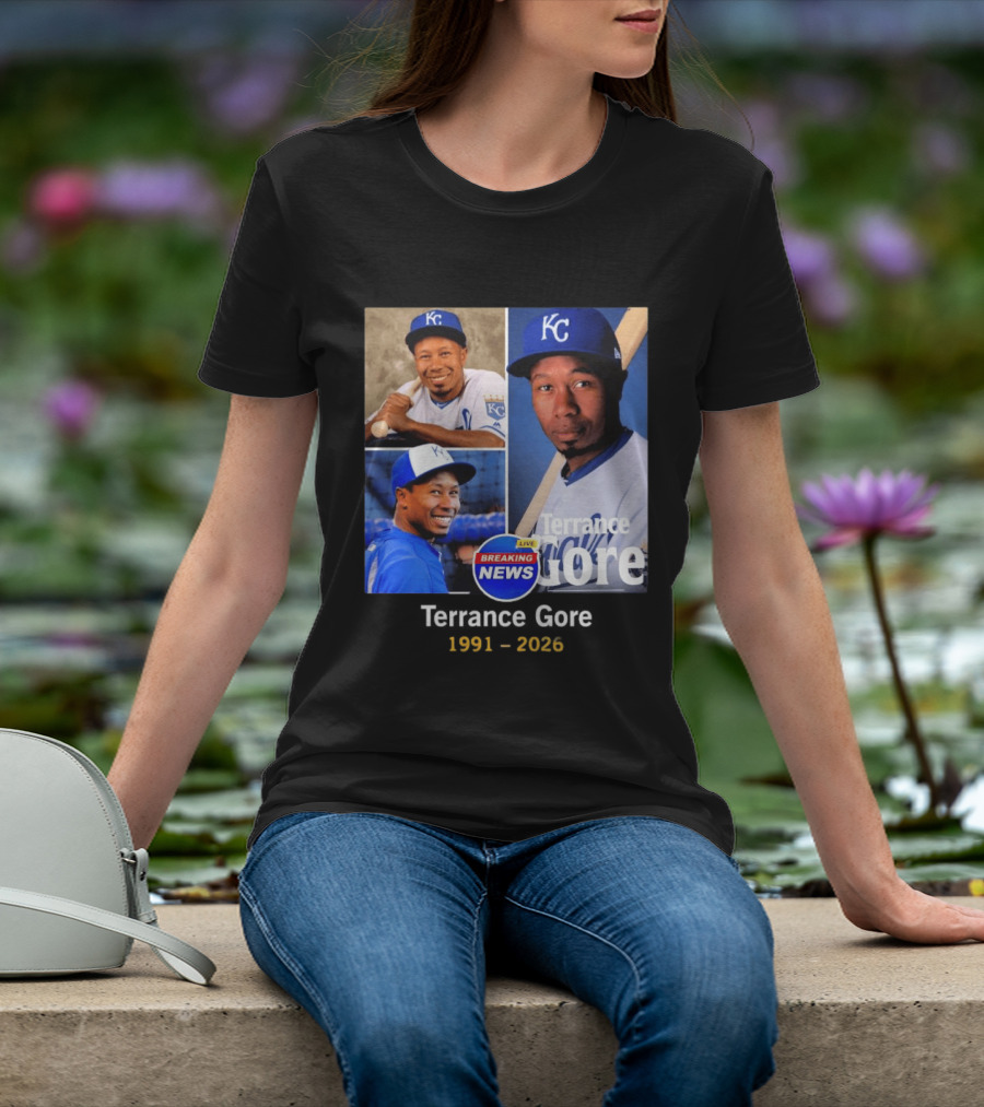 Terrance Gore Kansas City KC Breaking News 1991 2026 T-Shirt
