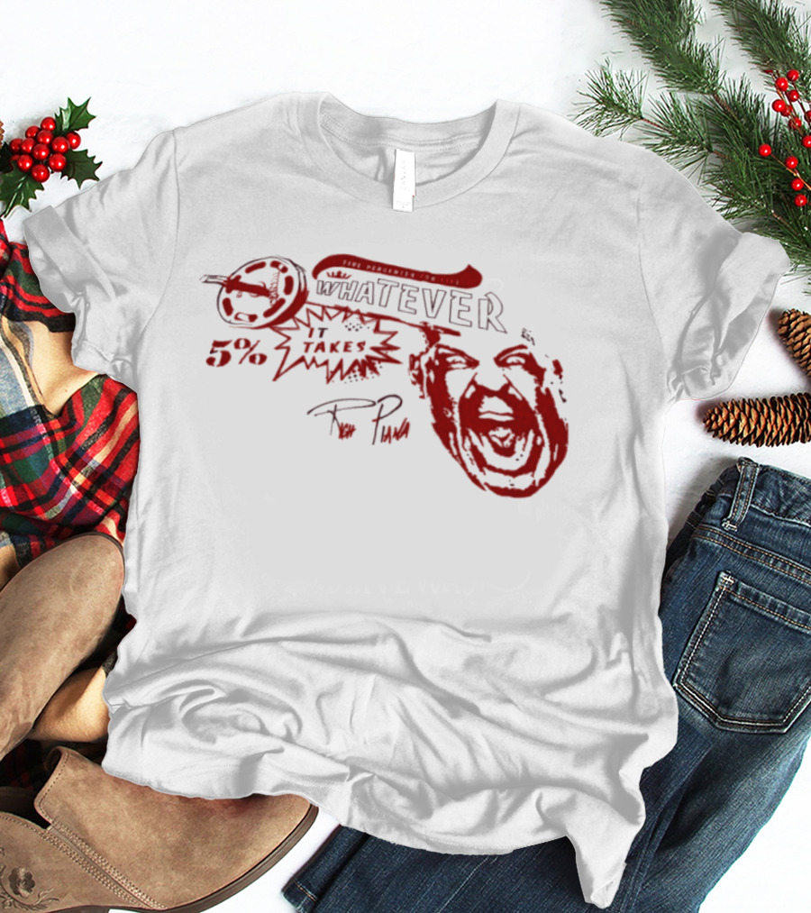 Whatever It Takes 5% Percenters For Life Red T-Shirt