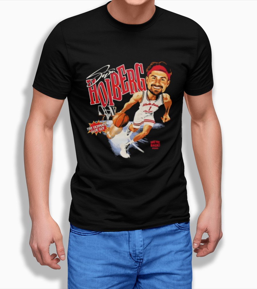 Sam Hoiberg Basketball Caricature The Ultimate Glue Guy T-Shirt