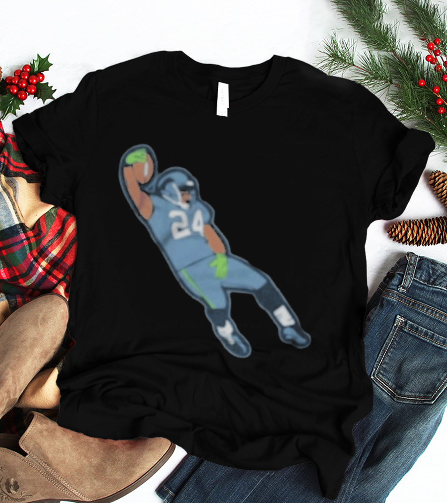 Seahawks The Quake Celebration Rob Staton 24 T-Shirt