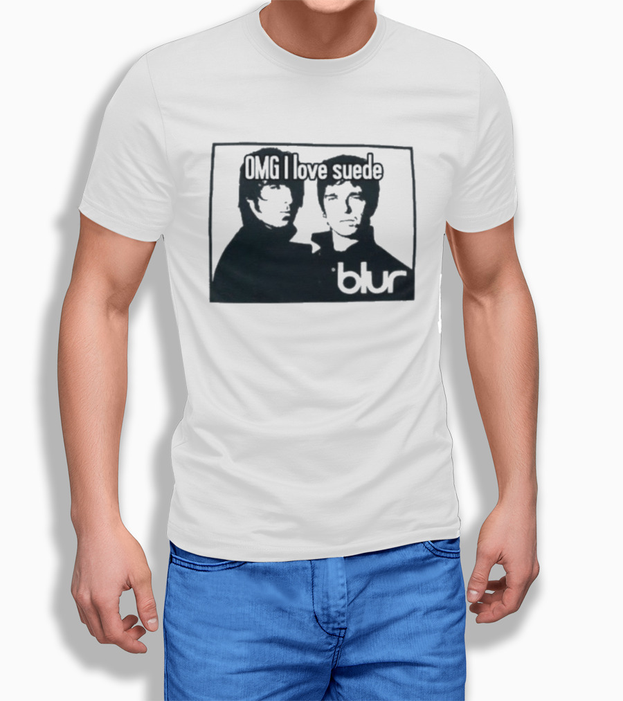OMG I Love Suede Blur T-Shirt