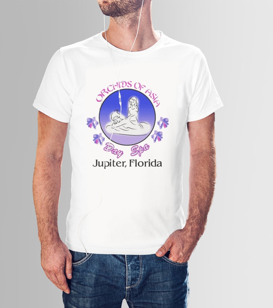 Orchids Of Asia Day Spa Jupiter Florida T-Shirt