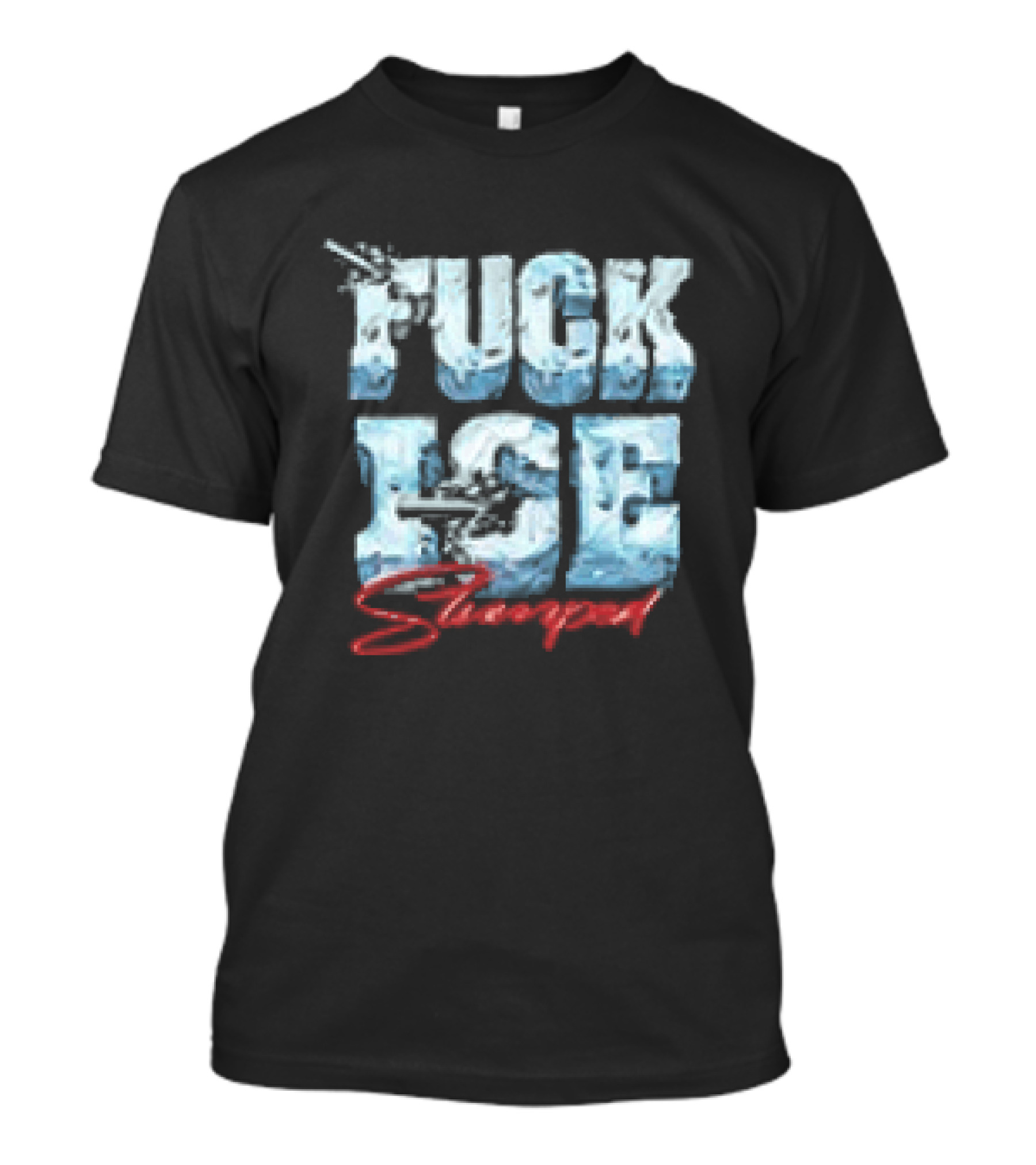 Fuck ICE Stooped Ice T-Shirt