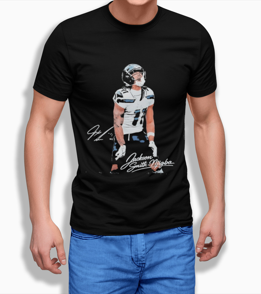 Jaxon Smith Njigba Football Moment 11 Signature Edition T-Shirt