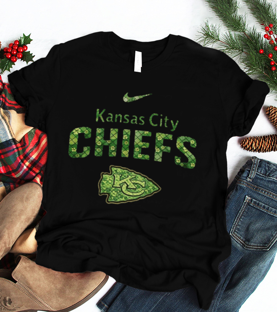 Nike Kansas City Chiefs KC Luck Green T-Shirt
