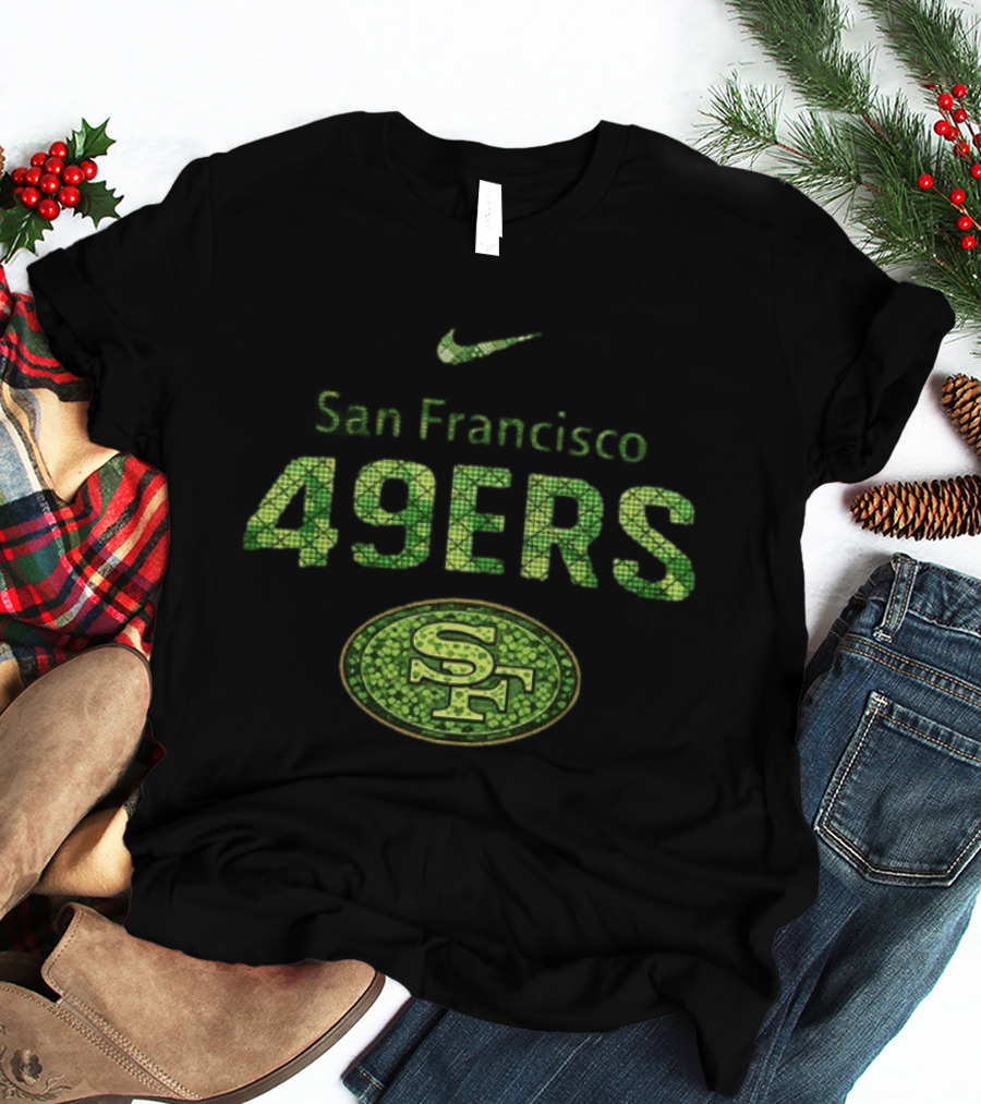 San Francisco 49ers Snoopy Who Needs Luck T-Shirt