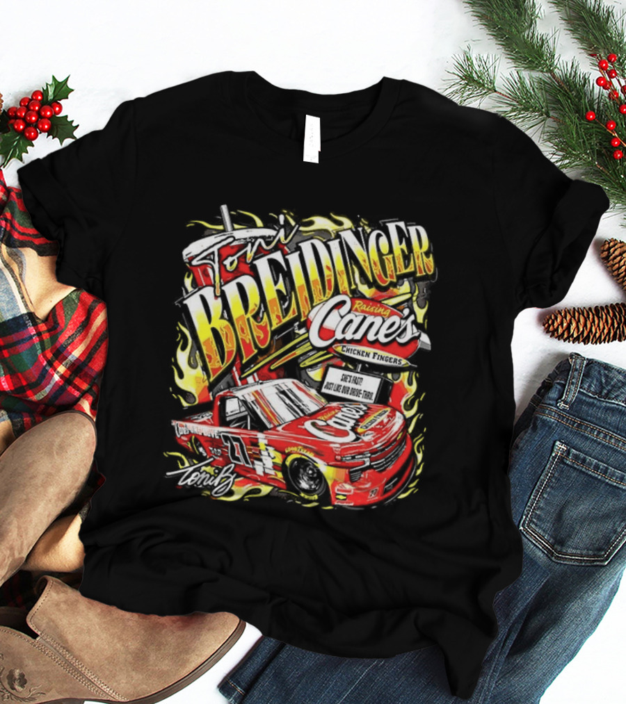 Raising Cane's Breidinger NASCAR Craftsman Truck Series Daytona 2026 T-Shirt