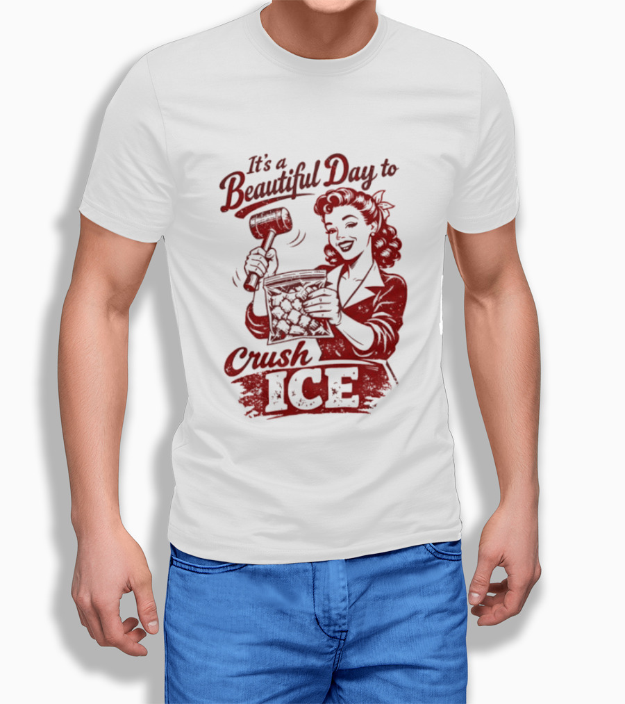 It's A Beautiful Day To Crush Ice Minneapolis Social Justice Human Rights T-Shirt