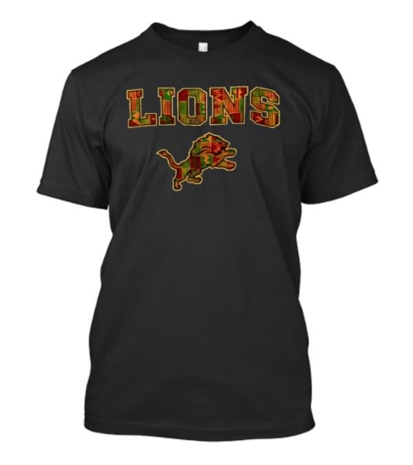 Detroit Lions Century Of Strength 100th Pride Of History T-Shirt