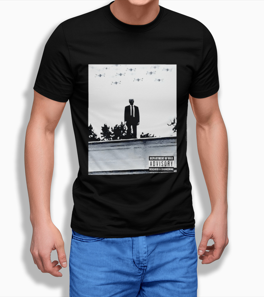 Trump Drone 2026 Department Of War Advisory Research And Development T-Shirt