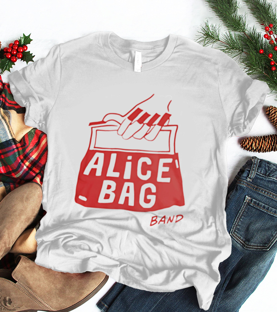 Alice Bag Band Iconic Red Hand Sardine Concept 2026 T-Shirt