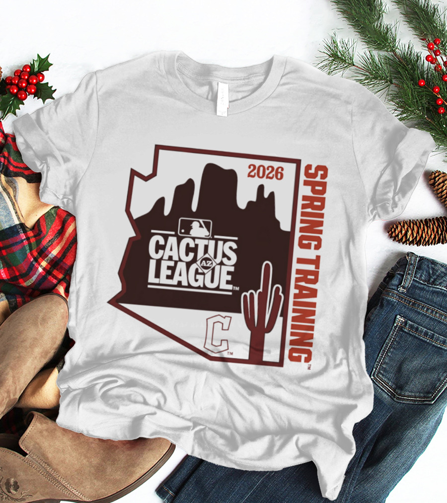 Cleveland Guardians 2026 Cactus League Arizona Spring Training T-Shirt